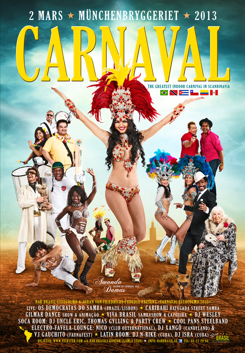 Карнавал в Рио-де-Жанейро 2013 - Carnaval Rio de Janeiro 2013