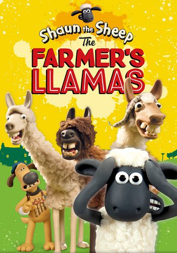  :   - Shaun the sheep- The farmer's llamas
