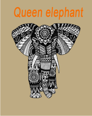 Королева слонов - Queen elephant