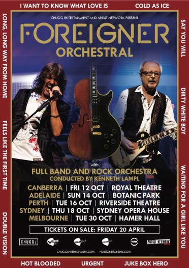 Foreigner with the 21st Century Symphony Orchestra & Chorus  