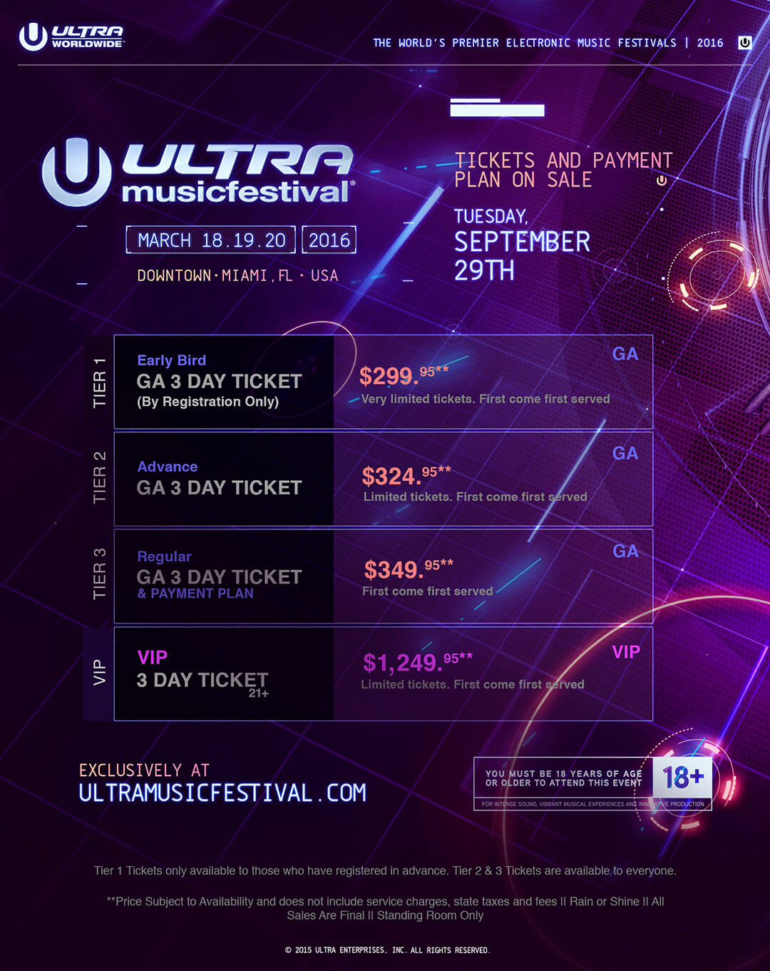 Ultra Music Festival. Miami 2019  