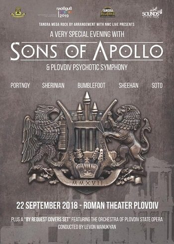 Sons Of Apollo - Live With The Plovdiv Psychotic Symphony  