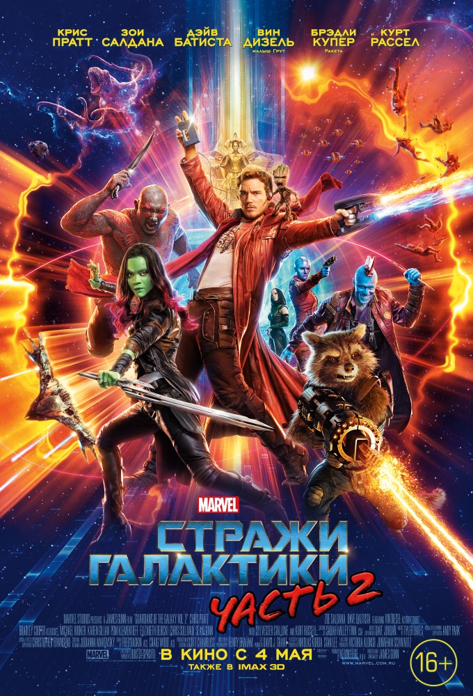  .  2 - Guardians of the Galaxy Vol. 2