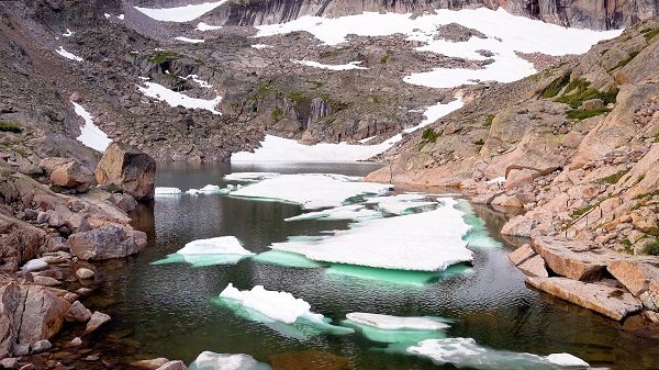 Ледниковое ущелье - Glacier Gorge